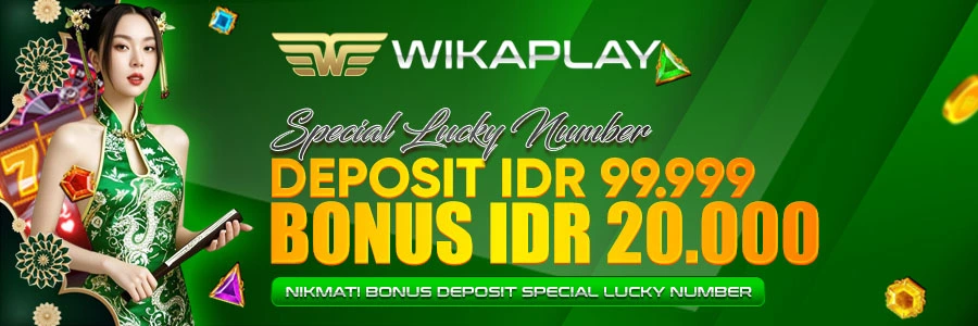 BONUS DEPOSIT LUCKY NUMBER